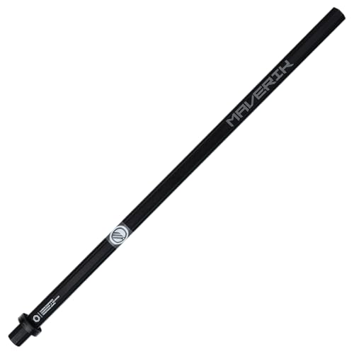 PG Sports Maverik F7 360 Carbon Lacrosse Shaft, Defense, 60' (Black)