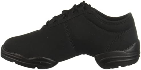 Capezio womens Canvas Sneaker dance shoes, Black, 4.5 US | Image 7