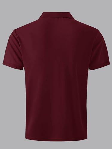 Image of Noble Monk Men's Regular Fit Polo T Shirt |Half Sleeves |Collar Tshirts | Casual T-Shirt for Men