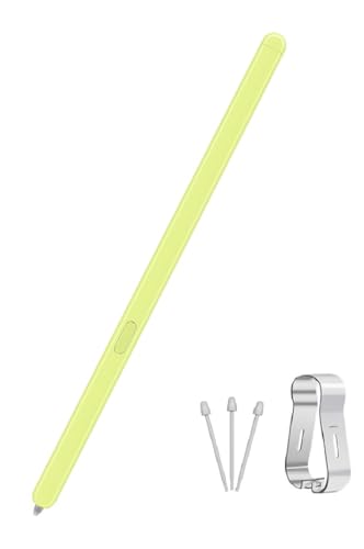 Galaxy Z Fold 6/Fold 5 Slim S Pen Fold Edition 4096 Pressure Levels Compatible with Galaxy Z Fold 6/5 Phones Only Fold 5 Pen Slim 1.5mm Pen Tip with 3*Tips (Green)