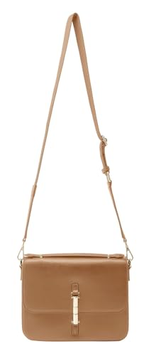 Bolso de mano Loviisa SEIDENFELT MANUFAKTUR Coffee & Cream para mujer
