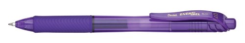 Pentel EnerGel-X BL107PC72V lot de 72 rollers violets rechargeables
