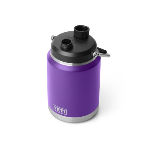 Image of YETI Rambler Half Gallon Jug 2.0, Vacuum Insulated, Leakproof, Stainless Steel with MagCap, Pace Purple
