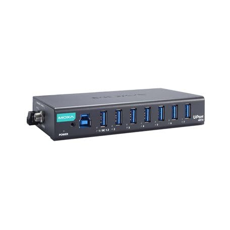 Uport 407A 7-Port Industrial-Grade USB 3 2 hubs Adaptor Included 0 to 60 C Operating Temperature