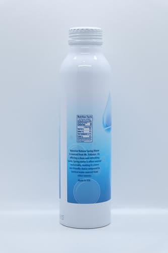 Image of Aquastar Natural Spring Water - 12 Pack (16 fl oz) in Eco-Friendly Aluminum Bottles | Pure & Refreshing Spring Water