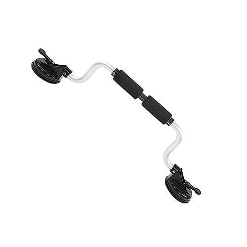 Mikikit Aluminum Alloy Boat Roller with Suction Cup Heavy Duty Load Assist for Kayak Canoe Surfboard Supports Compatible with Car Roofs and Windshields