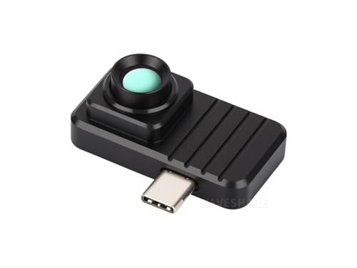Smartphone Infrared Thermal Imaging Camera, 160×120 Pixels, Type-C Port, Plug-and-Play, 45° Field of View, with Aluminum Alloy Case @XYGStudy (Thermal-45 USB Camera (C)) miniatura 1