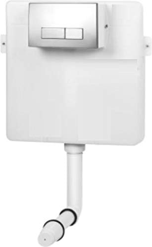 B Backline Concealed Cistern Tank With Dual Flush Plate, noise-free, compatible with wall-hung commodes 6 To 9 Liters Capacity With 5 Years Warrenty