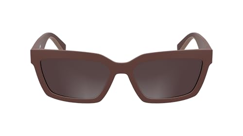 Lunettes Calvin Klein Jeans rouge mat : l'accessoire idéal pour vos journées en ville