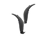  Autoteile Gocht Set Kotflügel Verkleidung Radhausschale Vorderteil + Set Satz Polyethylen Vorne Links und Rechts Kompatibel mit Opel Vivaro A Renault 2001-2006