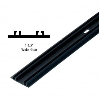 Crl Black 1-1/2" Wide Screen Tight Base Pack Of 5 By Cr Laurence #TOP3