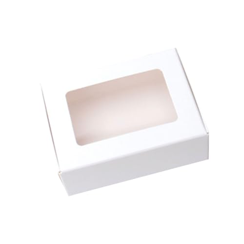 Boîtes cadeaux transparentes 8,5x6x3cm emballages de savon et bijoux