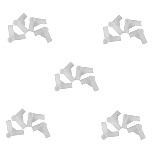 BESTonZON 5 Juegos Soporte De Mosquitera Vástagos De Válvula De Aire Conector Engrosado Piezas De Repuesto De Dosel Kit De Tapa De Conexión para Tienda Y Dosel Abdominales 4 Uds * 5