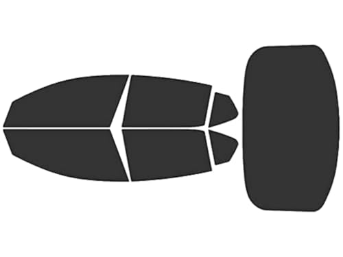 Rvinyl Window Tint Kit Compatible with Kia Optima 2011-2015 - Complete Precut Kit - 20%