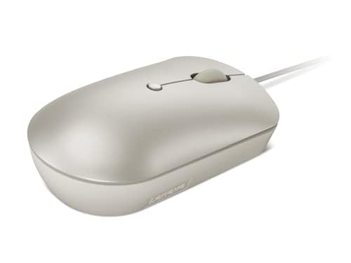 Image of Lenovo 540 USB-C Compact Wired Mouse (Sand), GY51D20879