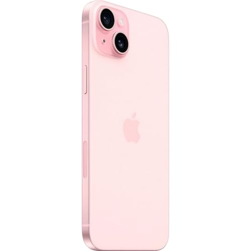 Image of Apple iPhone 15 Plus, 128GB, Pink - Unlocked (Renewed)