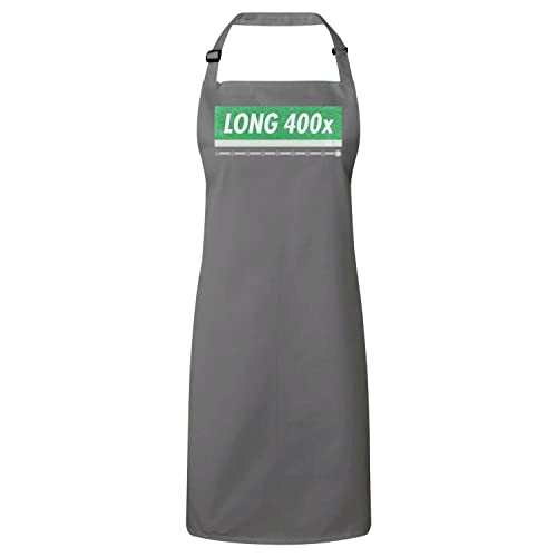 Tablier cuisine premium long 400x : cadeau idéal humour Bitcoin