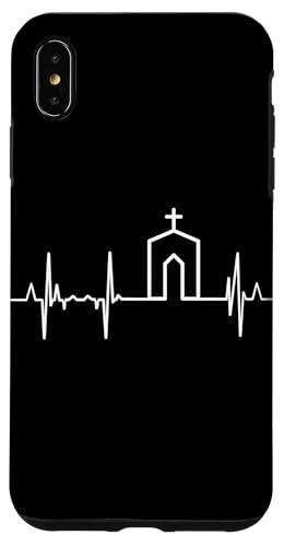 I Love Christianity Heartbeat Iglesia Cristiana de Jesús Carcasa para iPhone XS Max