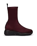  Zapatillas deportivas de botín fabricadas en piel vegana elástica Pedro Miralles modelo BLED en tonos . Hecho a mano en España