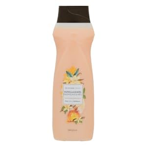 Gel de baño vainilla y miel piel normal Botella 750 ml PACK 2