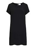 vila vimelli tunika Sommerkleid Vila NOS Damen VIPRIMERA S/S Dress-NOOS Kleid, Black, 38