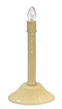 Creative Hobbies 9.5' Ivory Candolier Christmas Indoor Candle Lamp - Elegant...
