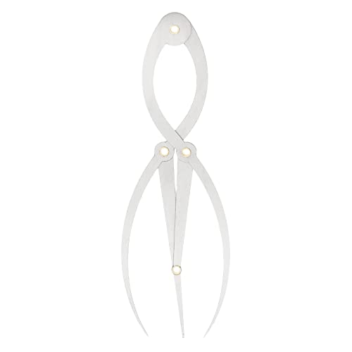 Il rapporto d' (phi) 1: 1.618 . Appare molte volte in geometria, arte, architettura e altre . particolarmente utile per le dimensioni del corpo umano. Questa pinza è anche popolare per misurare le dimensioni delle sopracciglia.