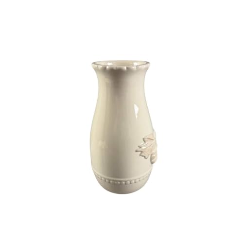 9.5" White Ceramic Pumpkin Vase by Ashland® - Image 5