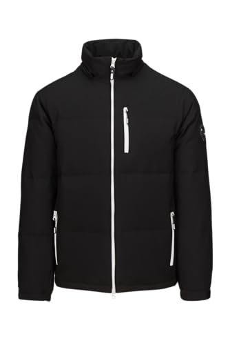 SWIMS Men's Tignes Down Puffer Bomber Coat, Winter Jacket