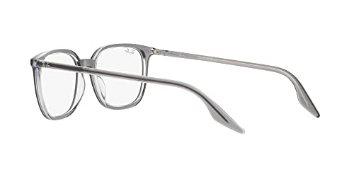 Image of Ray-Ban unisex-adult Rx5406f Low Bridge Fit Square Prescription Eyewear Frames