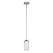 Sunset Lighting F22010-80 Sunset Pendant, Bright Satin Nickel