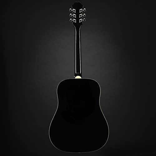Image of Epiphone DR-100 Acoustic Guitar, Ebony