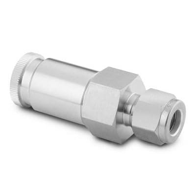SS-QTM4-D-600 | Swagelok QTM Series Quick Connect, QTM4 Stem (DESO-Valved) x 3/8" Tube : OD Compression, Maximum Pressure Coupled : 3,200 psi, 316 Stainless