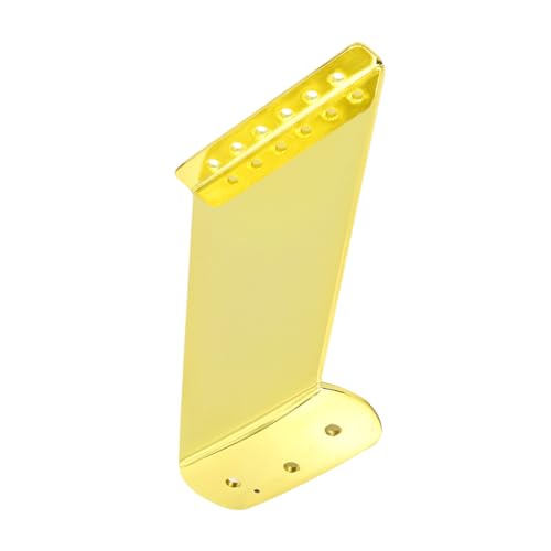 VANZACK 6 Strings Guitar Bridge Tailpiece String Replacement Part for Jazz Electric Guitars Sleek Design Easy Installation Durable Stylish Upgrade for Your Instrument