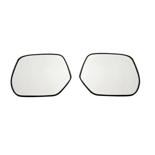 ヒーター付きリアミラークラス Compatible With For CR-V 2006 2007 2008 2009 2010 2011 2012 広角暖房車左右バックミラー ガラス OEM: XHO-001