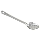 Winco Prime Stainless Steel Basting Spoon, NSF, Perforated, 13"