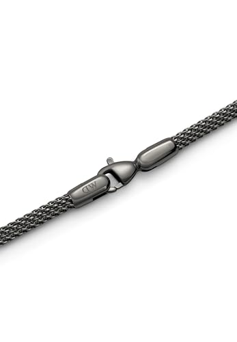 Image of Daniel Wellington Tide Mesh Bracelet - Premium 316L Stainless Steel Cable Bracelet for Women and Men, Stackable, Lobster Clasp