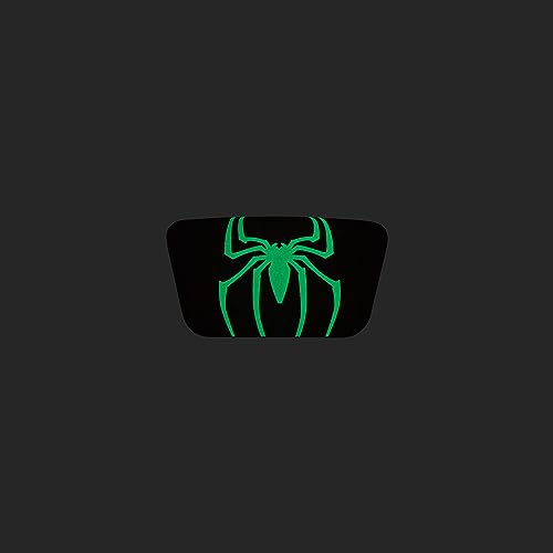 Image of Touchpad Luminous Front Housing Shell for for PS5 Controller DIY Shell Custom Touch Pad Cover Spider Pattern Faceplate BDM-010 /020
