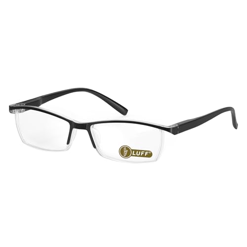 LUFF 4 paires de lunettes de lecture anti-rayons bleus Lecteurs ultra-légers portables