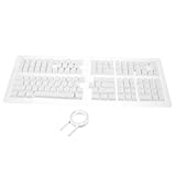 Clavier de jeu - la conception semi-transparente permet rétroéclairage de briller à travers, créant un effet visuel époustouflant, touches rondes