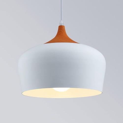 Suspension industrielle créative en bois et métal réglable