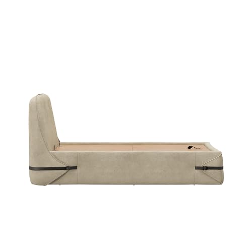 Image of Wakefit Hibernis Queen Size Hydraulic Storage Upholstered Bed