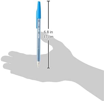 PILOT The Better Ball Point Pen Refillable Ballpoint Stick Pens, Fine Point, Blue Ink, 12-Pack (36011), Dozen Box (0.7mm - Fine)