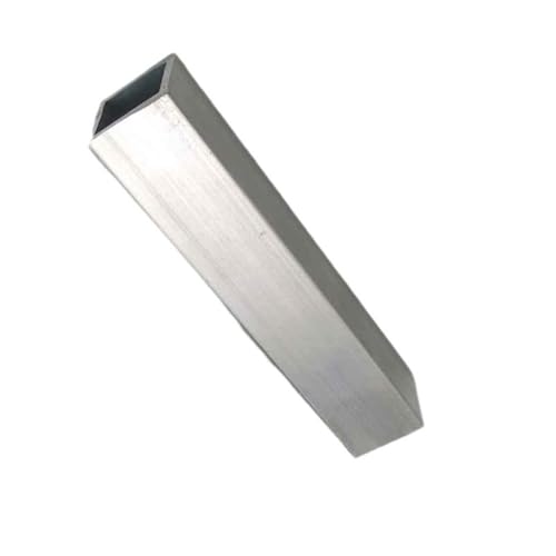 LAXALO Tubo cuadrado de aluminio extruido 6063 T5 de 25 x 25 x 1,5 mm, buena dureza for paisajismo.(230mm)