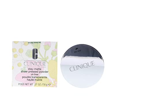 CLINIQUE STAY MATTE SHEER powder #04-stay honey 7.6 gr