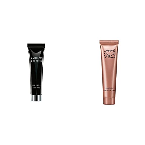 Lakme Makeup Primer And Weightless Mousse Foundation, Matte Finish, 30 grams