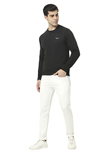 Image of HiFlyers Men's Cotton Blend Casual Crew Neck Sweatshirt