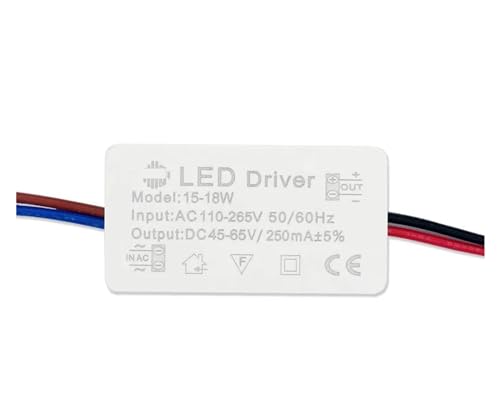Pilote d'isolation LED 250mA à courant constant stable AC110-265V