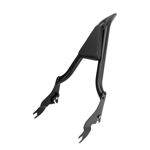 Dosseret appui-dos de moto noir amovible pour sissy bar Touring Road King Street Glide 2009-2023