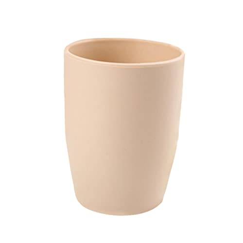 MUSISALY Bathroom Tumbler Cup Round Plastic Drink Cup 201-300ml Tooth Mug Toothbrush Holder